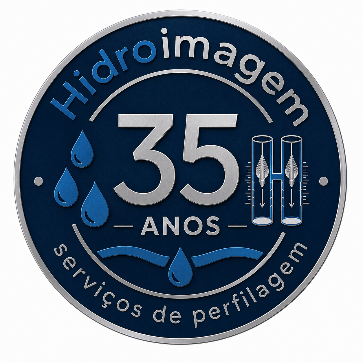 35 anos da Hidroimagem Em 1989, começamos com uma missão simples e técnica: enxergar o que está dentro do poço. Três décadas e meia depois, a Hidroimagem é referência em perfilagem geofísica e filmagem (perfilagem óptica) de poços artesianos e tubulares, atendendo todo o Brasil com equipe e equipamentos próprios. Cada laudo carrega a mesma seriedade do primeiro dia. Obrigado a todos que fazem parte dessa história — e que venham os próximos anos. 💧